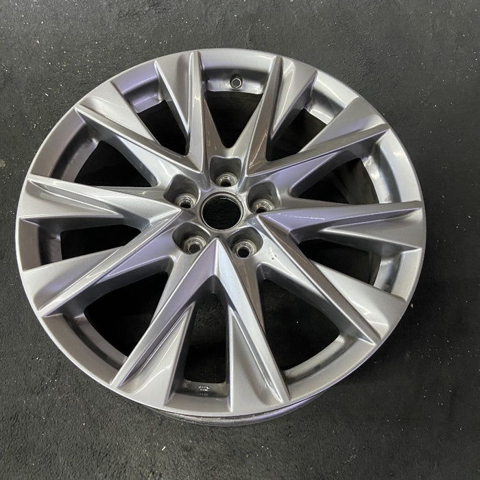 19" MAZDA CX-5 19-21 aluminum 19x7 gunmetal Original OEM Wheel Rim - View 8