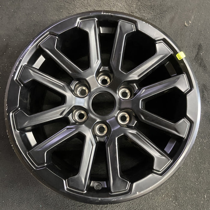 17" FORD F150 RAPTOR 24-25 , 6 spoke, V spoke Original OEM Wheel Rim - Angle View