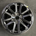 17" FORD F150 RAPTOR 24-25 , 6 spoke, V spoke Original OEM Wheel Rim - Angle View