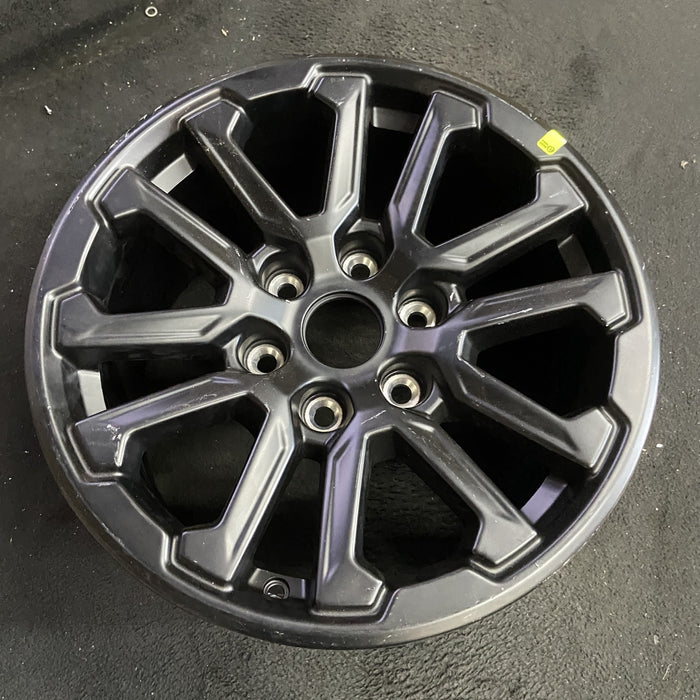 17" FORD F150 RAPTOR 24-25 , 6 spoke, V spoke Original OEM Wheel Rim - Side Profile