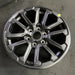 17" FORD F150 RAPTOR 24-25 , 6 spoke, V spoke Original OEM Wheel Rim - Side Profile