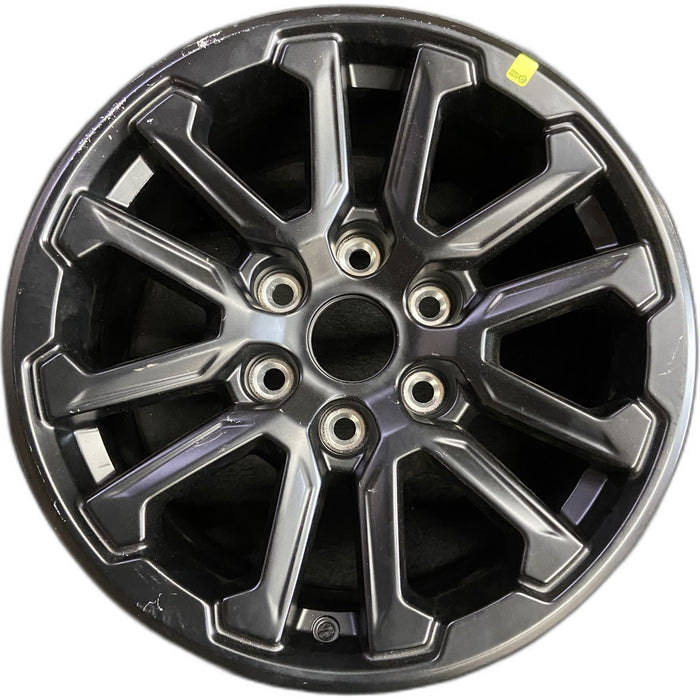 17" FORD F150 RAPTOR 24-25 , 6 spoke, V spoke Original OEM Wheel Rim - Front View