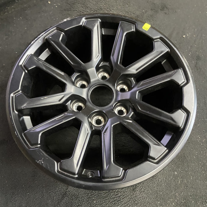 17" FORD F150 RAPTOR 24-25 , 6 spoke, V spoke Original OEM Wheel Rim - Side Profile