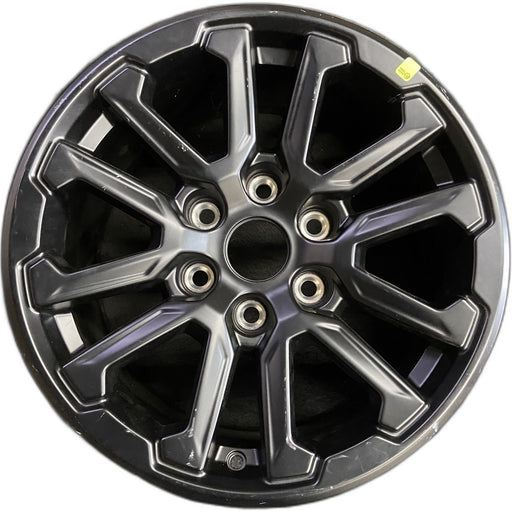17" FORD F150 RAPTOR 24-25 , 6 spoke, V spoke Original OEM Wheel Rim - Front View