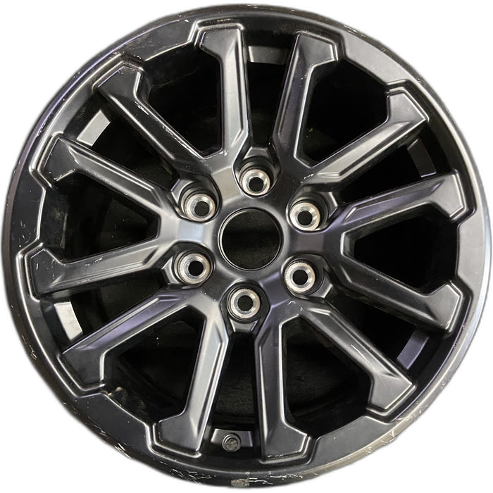 17" FORD F150 RAPTOR 24-25 , 6 spoke, V spoke Original OEM Wheel Rim - Front View