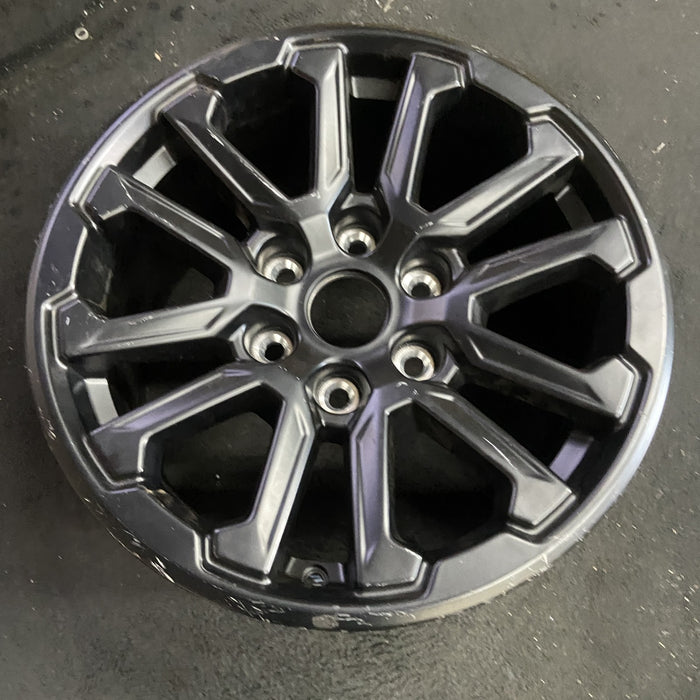 17" FORD F150 RAPTOR 24-25 , 6 spoke, V spoke Original OEM Wheel Rim - Side Profile