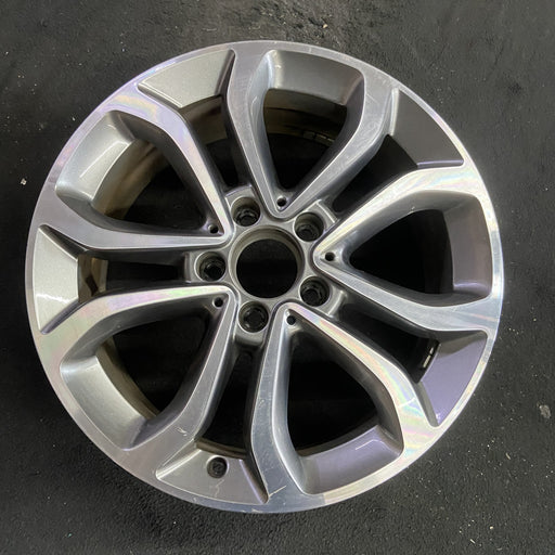 17" MERCEDES C-CLASS 15 205 Type; , C300, 17x7, 10 spoke Original OEM Wheel Rim - Angle View