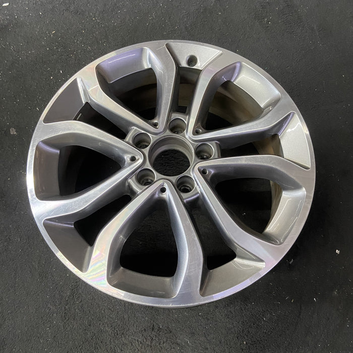 17" MERCEDES C-CLASS 15 205 Type; , C300, 17x7, 10 spoke Original OEM Wheel Rim - Close-Up Detail