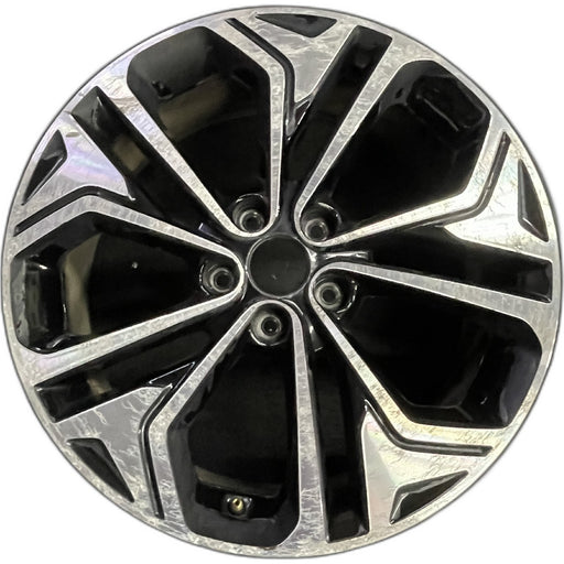 19" SANTA FE 19 19x7.5 , SWB Original OEM Wheel Rim - Front View