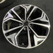 19" SANTA FE 19 19x7.5 , SWB Original OEM Wheel Rim - Side Profile