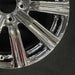 21" LEXUS LX570 19 alloy 21x8.5 10 spoke black Original OEM Wheel Rim - Back View