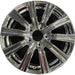 21" LEXUS LX570 19 alloy 21x8.5 10 spoke black Original OEM Wheel Rim - Front View