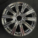 21" LEXUS LX570 19 alloy 21x8.5 10 spoke black Original OEM Wheel Rim - Additional View