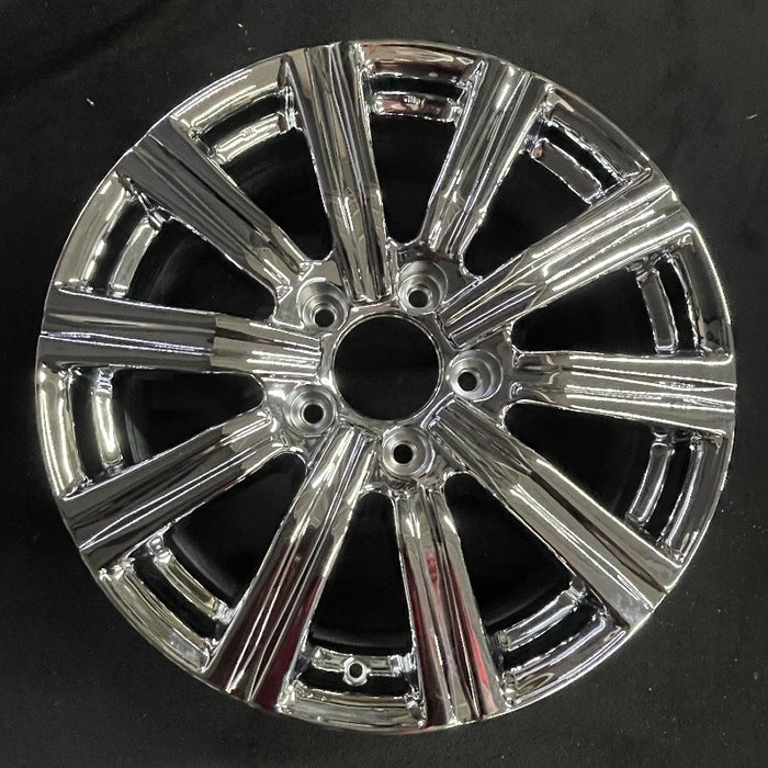 21" LEXUS LX570 19 alloy 21x8.5 10 spoke black Original OEM Wheel Rim - Additional View