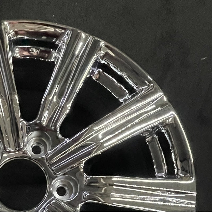 21" LEXUS LX570 19 alloy 21x8.5 10 spoke black Original OEM Wheel Rim