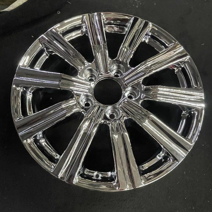 21" LEXUS LX570 19 alloy 21x8.5 10 spoke black Original OEM Wheel Rim