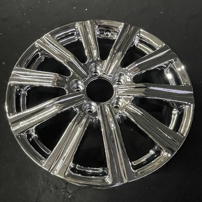 21" LEXUS LX570 19 alloy 21x8.5 10 spoke black Original OEM Wheel Rim