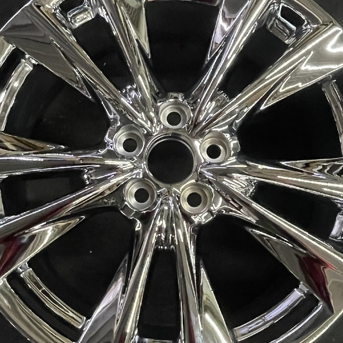 19" LEXUS ES250 21 19x8 alloy 5 split spoke silver smoked Original OEM Wheel Rim