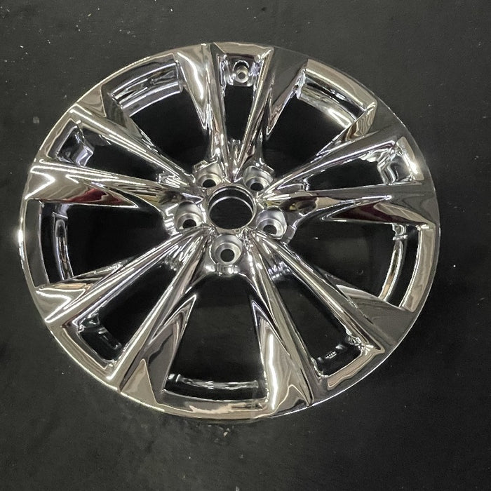 19" LEXUS ES250 21 19x8 alloy 5 split spoke silver smoked Original OEM Wheel Rim