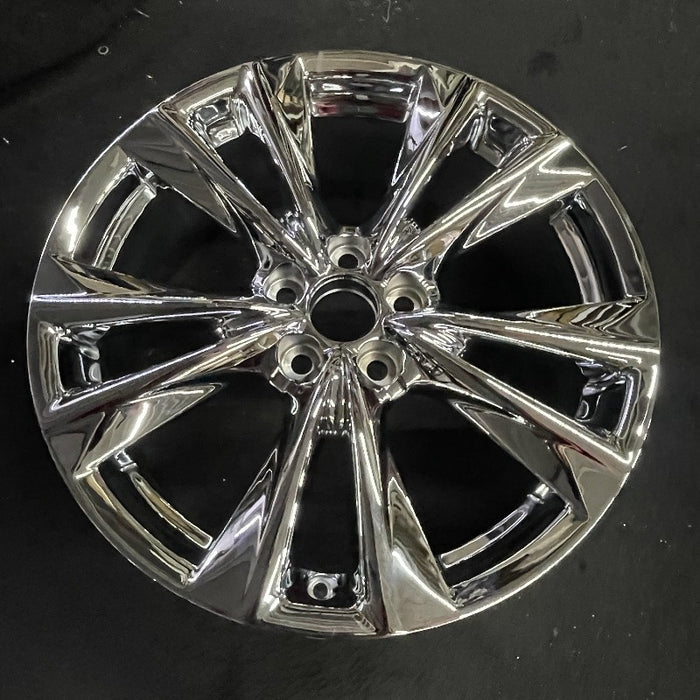 19" LEXUS ES250 21 19x8 alloy 5 split spoke silver smoked Original OEM Wheel Rim