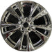 19" LEXUS ES250 21 19x8 alloy 5 split spoke silver smoked Original OEM Wheel Rim - Front View