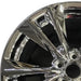 19" LEXUS ES250 21 19x8 alloy 5 split spoke silver smoked Original OEM Wheel Rim - Angle View