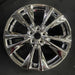 19" LEXUS ES250 21 19x8 alloy 5 split spoke silver smoked Original OEM Wheel Rim - Additional View
