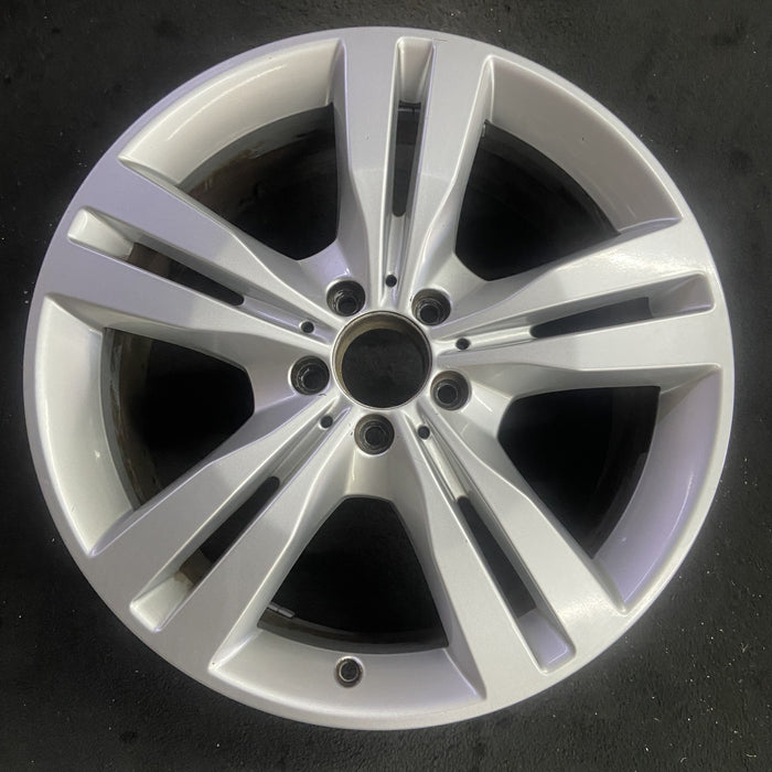 19" MERCEDES ML-CLASS 15 166 Type, ML250, 19x8 Original OEM Wheel Rim - Angle View