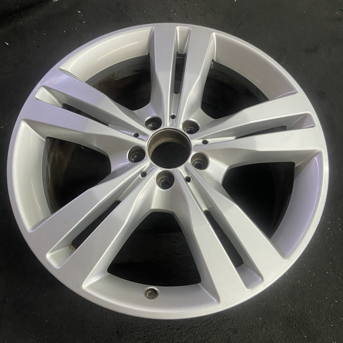 19" MERCEDES ML-CLASS 15 166 Type, ML250, 19x8 Original OEM Wheel Rim - Side Profile