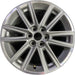 18" TRAVERSE 22-23 18x7.5, silver, 12 spoke Original OEM Wheel Rim - Front View