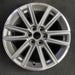 18" TRAVERSE 22-23 18x7.5, silver, 12 spoke Original OEM Wheel Rim - Angle View