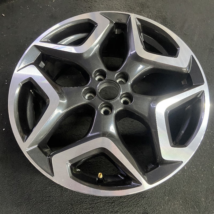 18" XV CROSSTREK 18 18x7 alloy w/machined face Limited dark gray Original OEM Wheel Rim