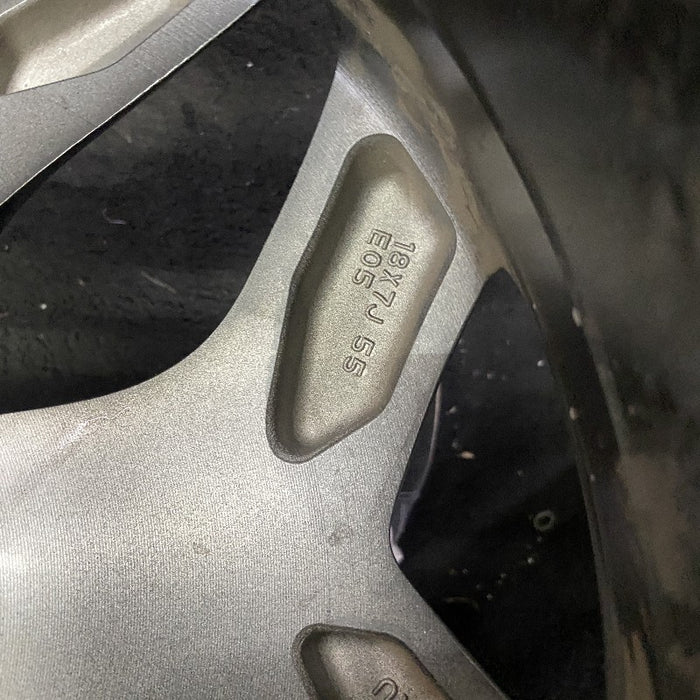 18" XV CROSSTREK 18 18x7 alloy w/machined face Limited dark gray Original OEM Wheel Rim