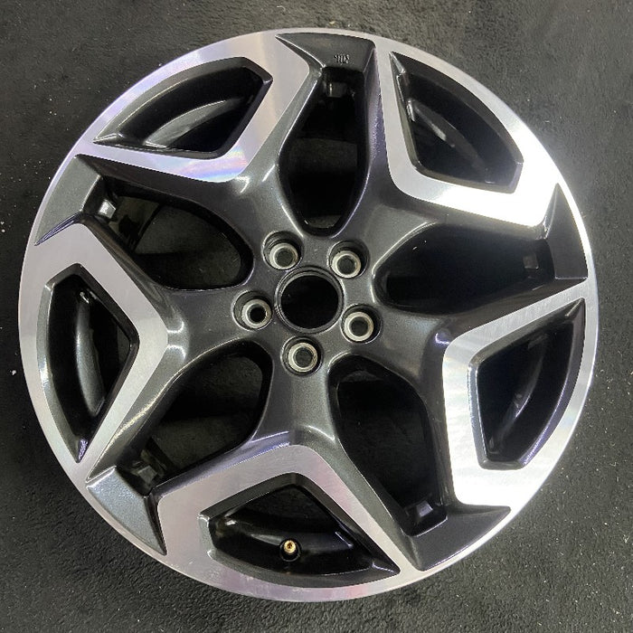 18" XV CROSSTREK 18 18x7 alloy w/machined face Limited dark gray Original OEM - Additional View