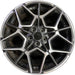 19" KONA 23 19x8 Original OEM Wheel Rim - Front View