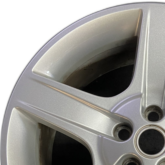 20" DEFENDER 20-24 20x8.5 5 spoke grooved spoke silver Original OEM Wheel Rim - Angle View