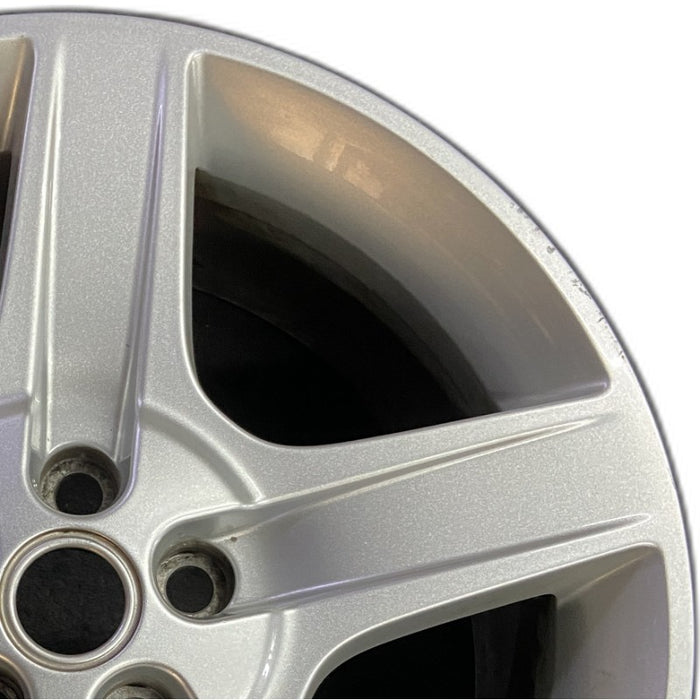 20" DEFENDER 20-24 20x8.5 5 spoke grooved spoke silver Original OEM Wheel Rim - Side Profile