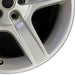 20" DEFENDER 20-24 20x8.5 5 spoke grooved spoke silver Original OEM Wheel Rim - Close-Up Detail