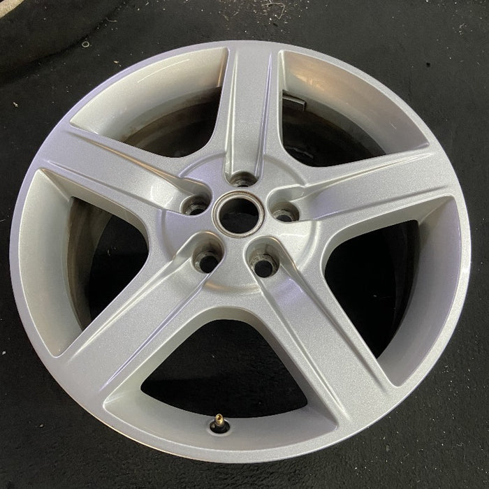 20" DEFENDER 20-24 20x8.5 5 spoke grooved spoke silver Original OEM Wheel Rim - View 7