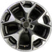 17" XV CROSSTREK 18-20 17x7 , w/machined face Original OEM Wheel Rim - Front View