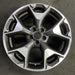 17" XV CROSSTREK 18-20 17x7 , w/machined face Original OEM Wheel Rim - Angle View