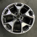 17" XV CROSSTREK 18-20 17x7 , w/machined face Original OEM Wheel Rim - Side Profile