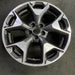 17" XV CROSSTREK 18-20 17x7 , w/machined face Original OEM Wheel Rim - Side Profile