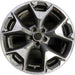 17" XV CROSSTREK 18-20 17x7 , w/machined face Original OEM Wheel Rim - Front View