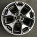 17" XV CROSSTREK 18-20 17x7 , w/machined face Original OEM Wheel Rim - Angle View