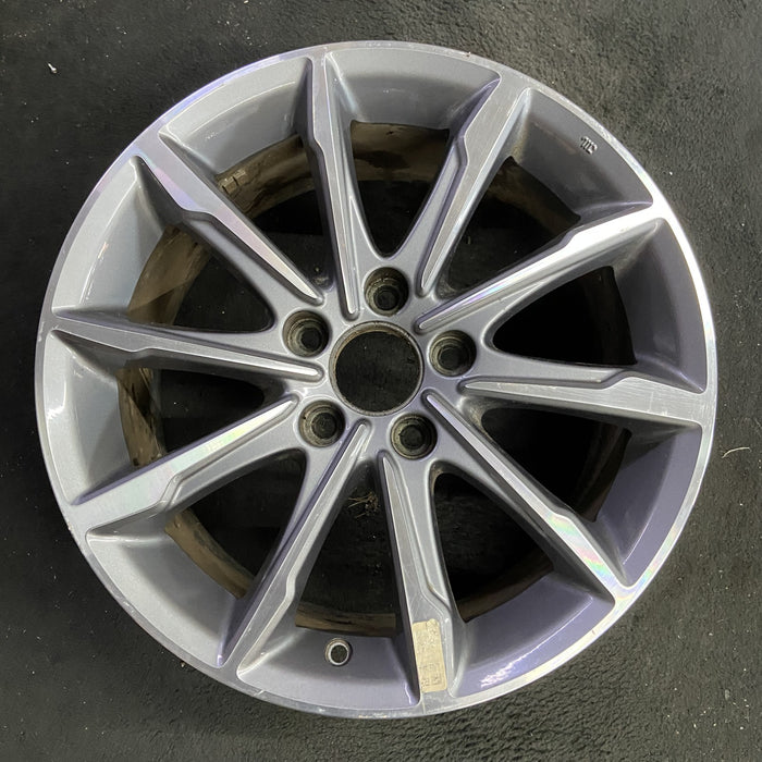 17" TLX 18-20 17x7.5 Original OEM Wheel Rim - Angle View