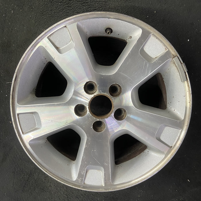 17" EXPLORER 02-03 4 Dr, exc. Sport Trac; 17x7.5, 5 spoke , machined face with - Angle View