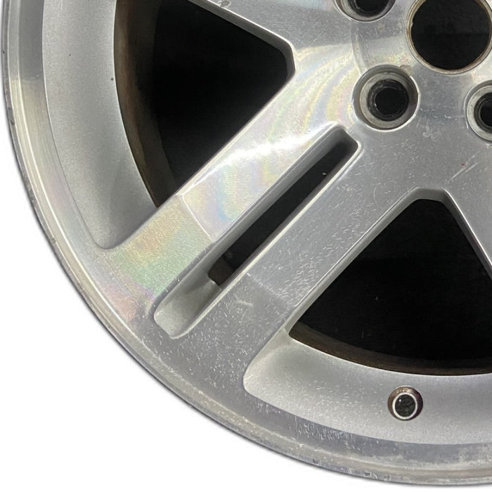 18" CHARGER 06 18x7.5 10 spoke 5 pairs polished w/o black accent Original OEM - Back View