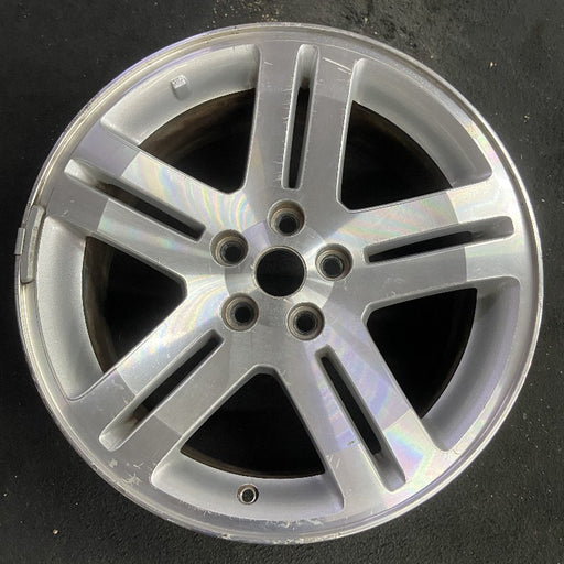 18" CHARGER 06 18x7.5 10 spoke 5 pairs polished w/o black accent Original OEM - Front View