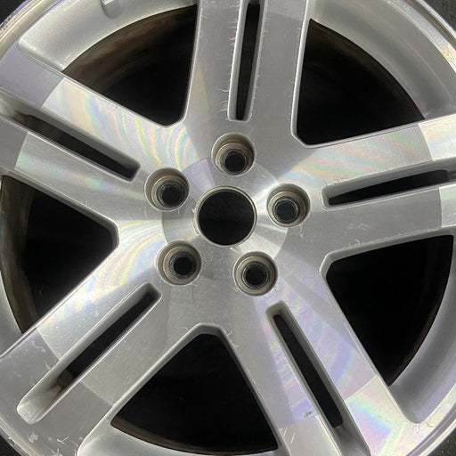 18" CHARGER 06 18x7.5 10 spoke 5 pairs polished w/o black accent Original OEM - Angle View